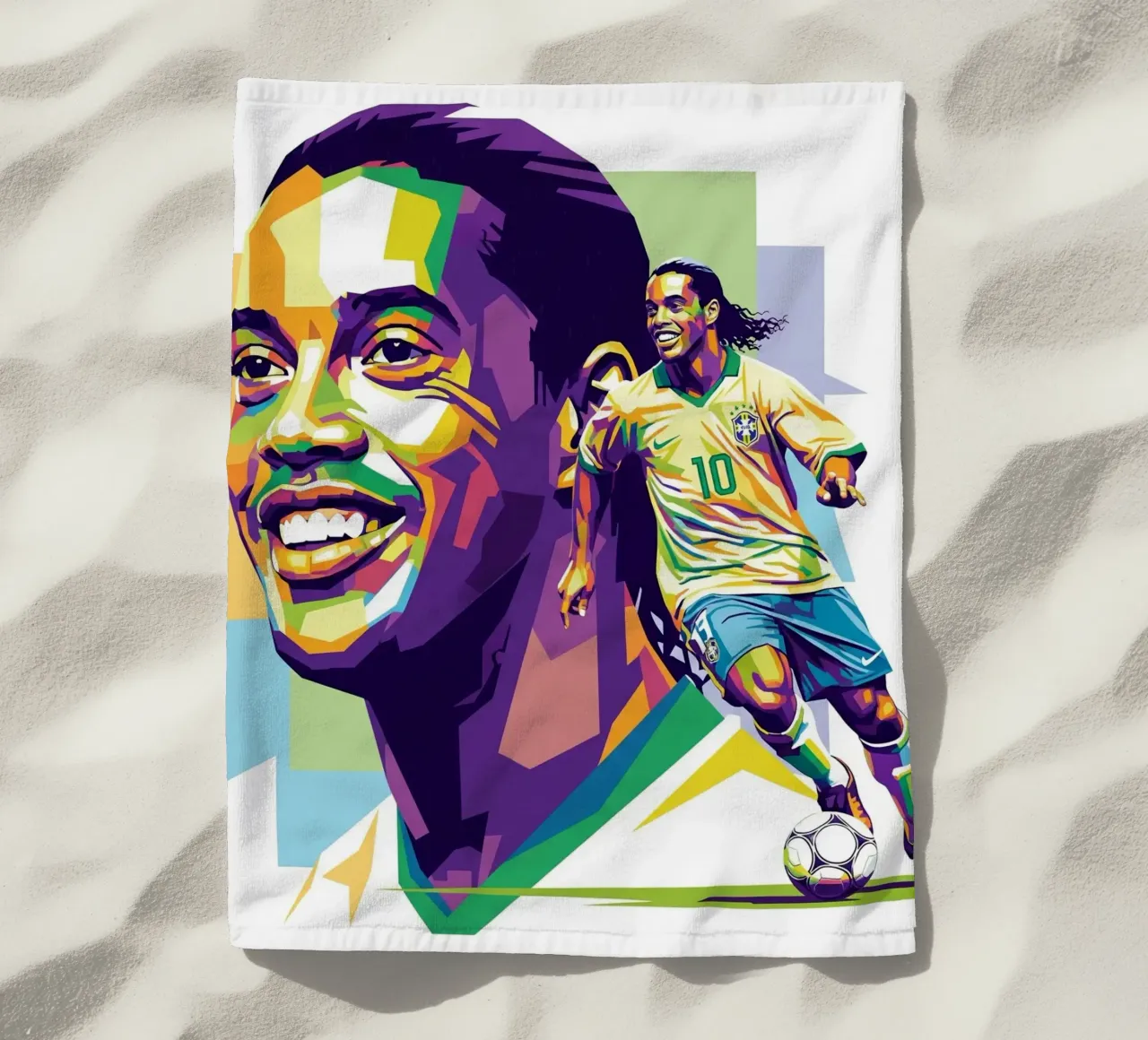 Ronaldinho with the iconic smile telo mare da Hantamrata