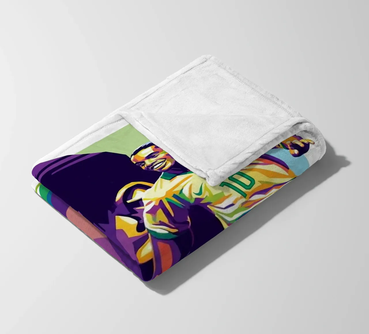 Ronaldinho with the iconic smile coperta in pile da Hantamrata