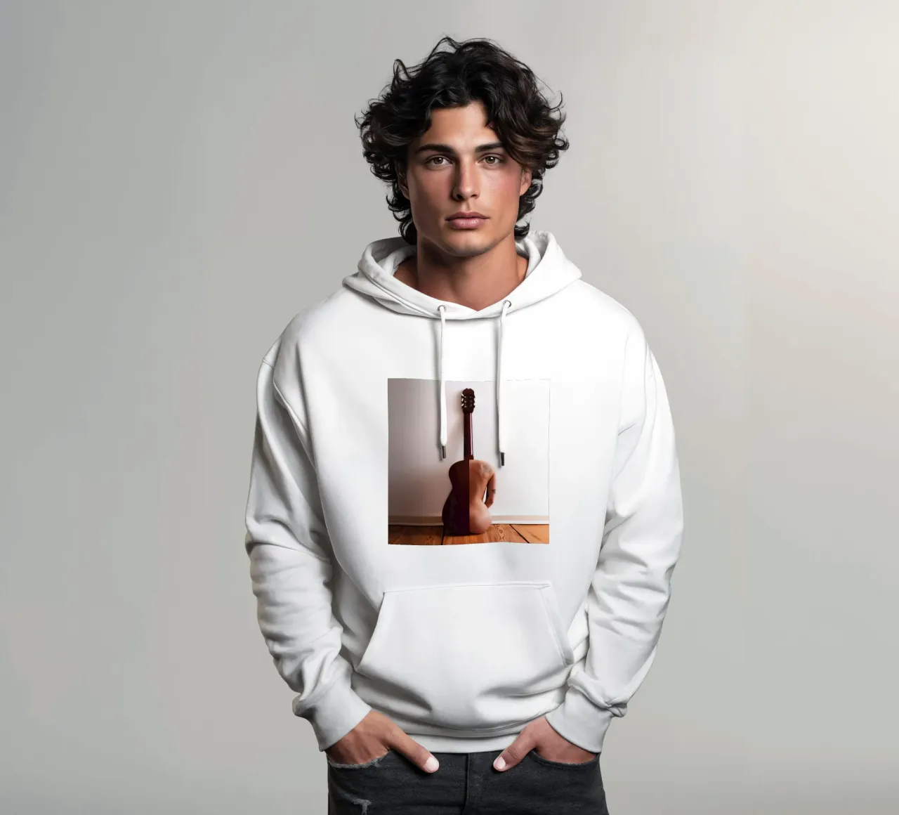 One With Music felpa con cappuccio da mofartmonica