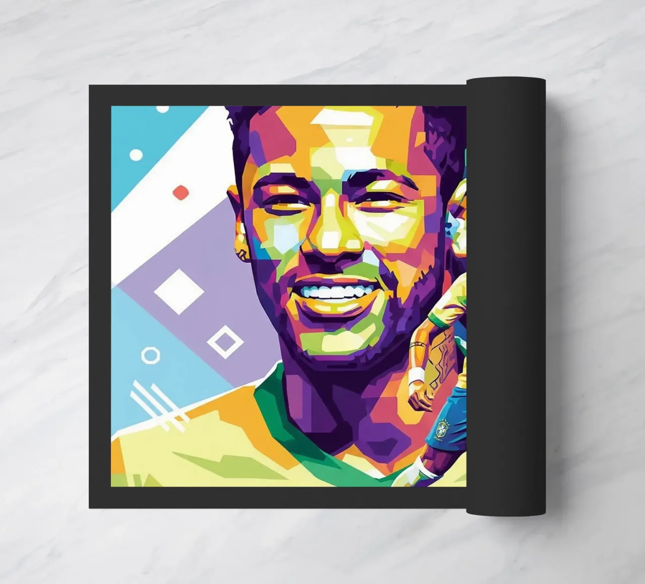 Neymar - WPAP art style (1) zerbino da Hantamrata