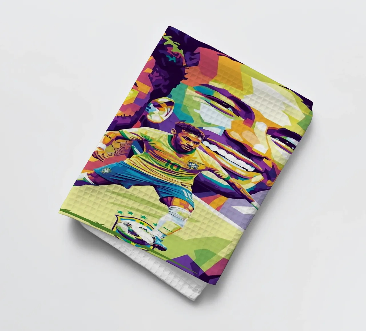 Neymar - WPAP art style (1) canovaccio da cucina da Hantamrata