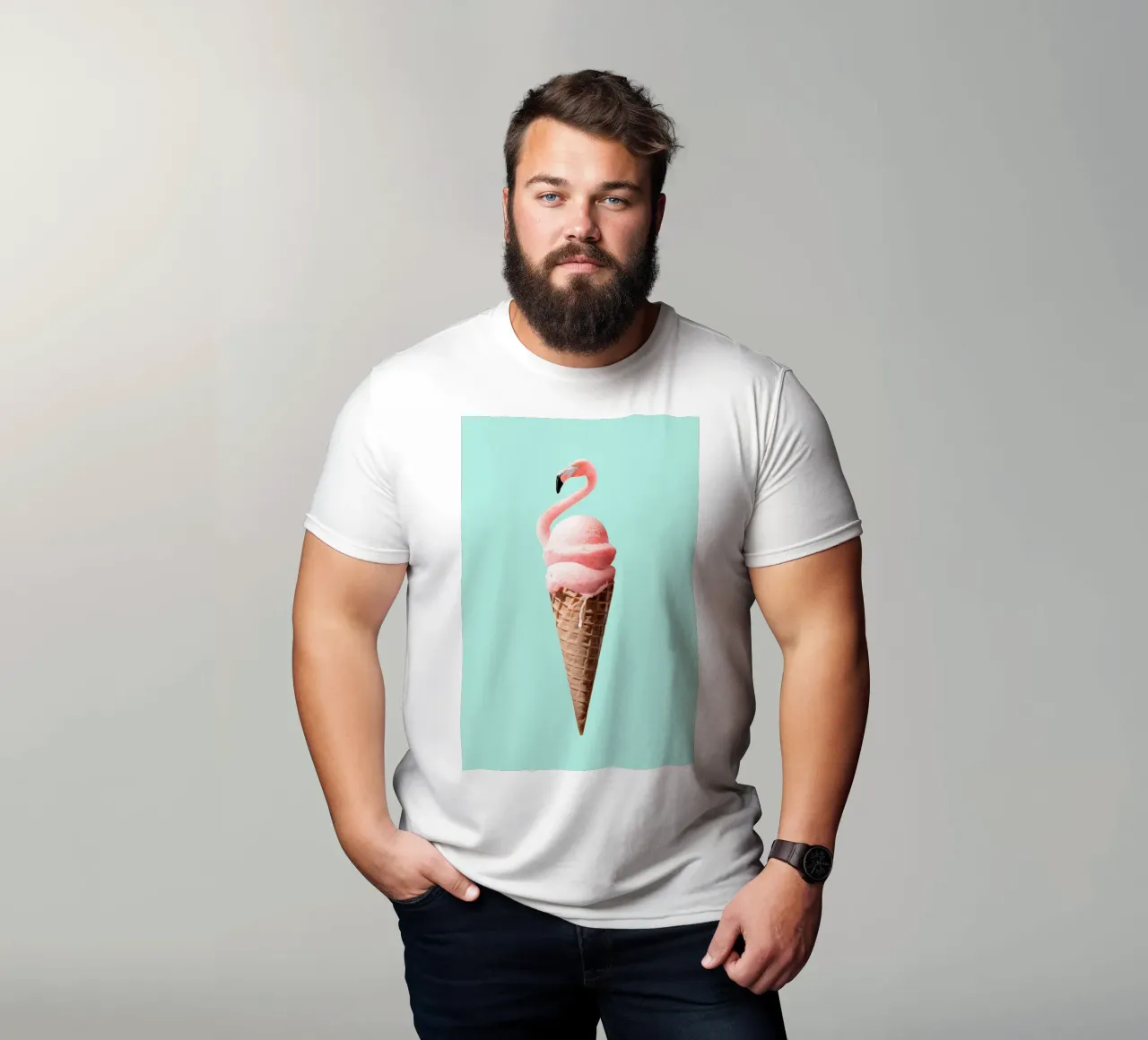 Cono fenicottero - Jonas Loose t-shirt da shaw post