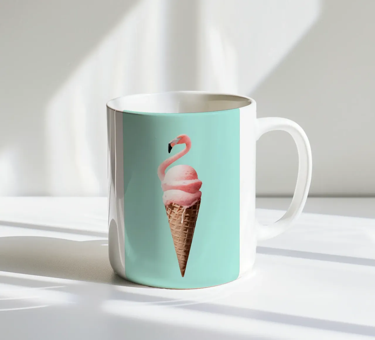 Cono fenicottero - Jonas Loose tazza in ceramica da shaw post