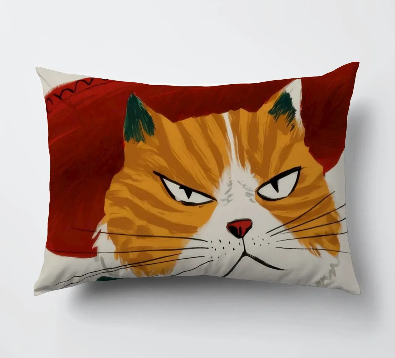 Cappello Cat Majesty cuscino da Bring Haven