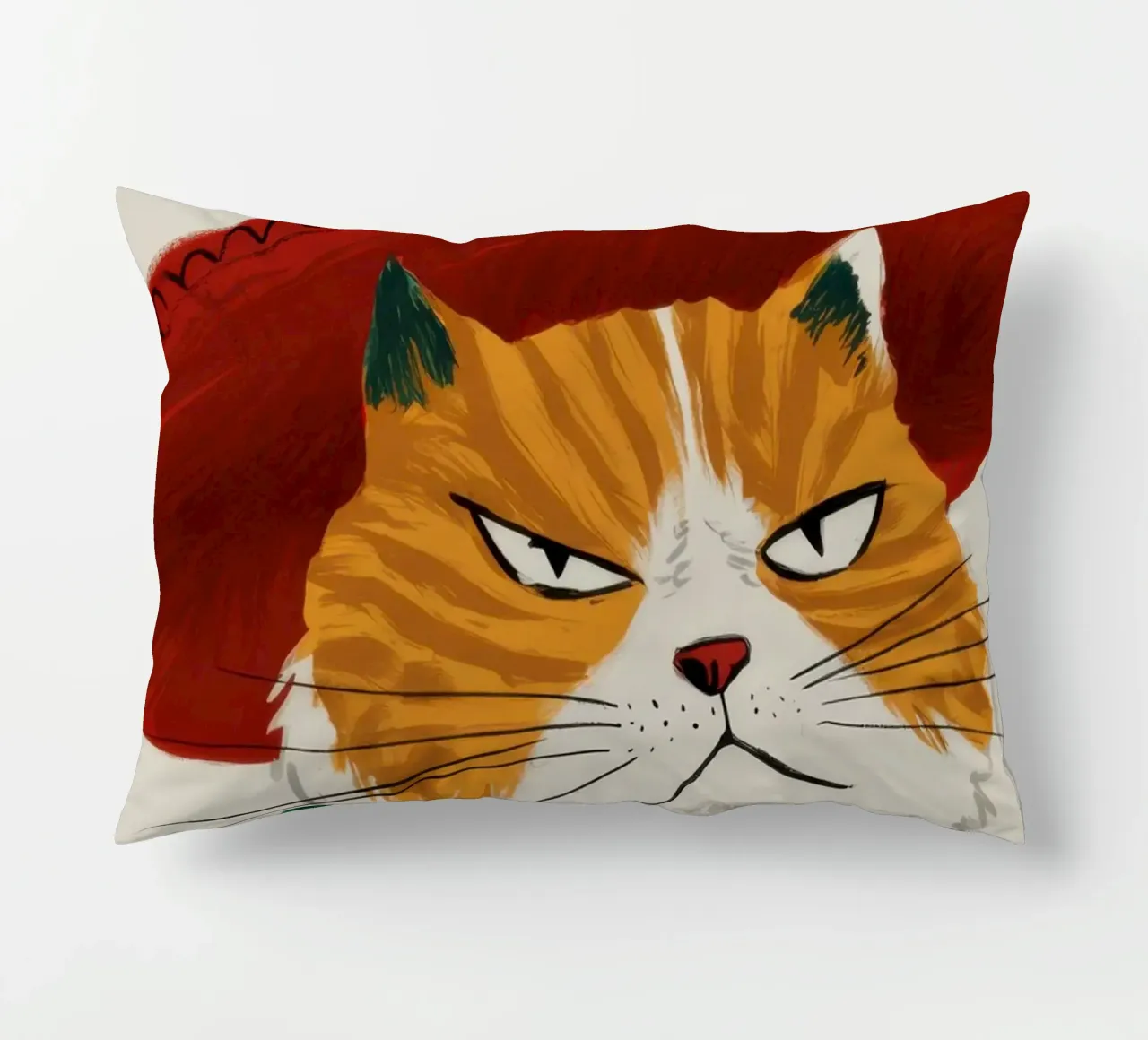 Cappello Cat Majesty cuscino da Bring Haven