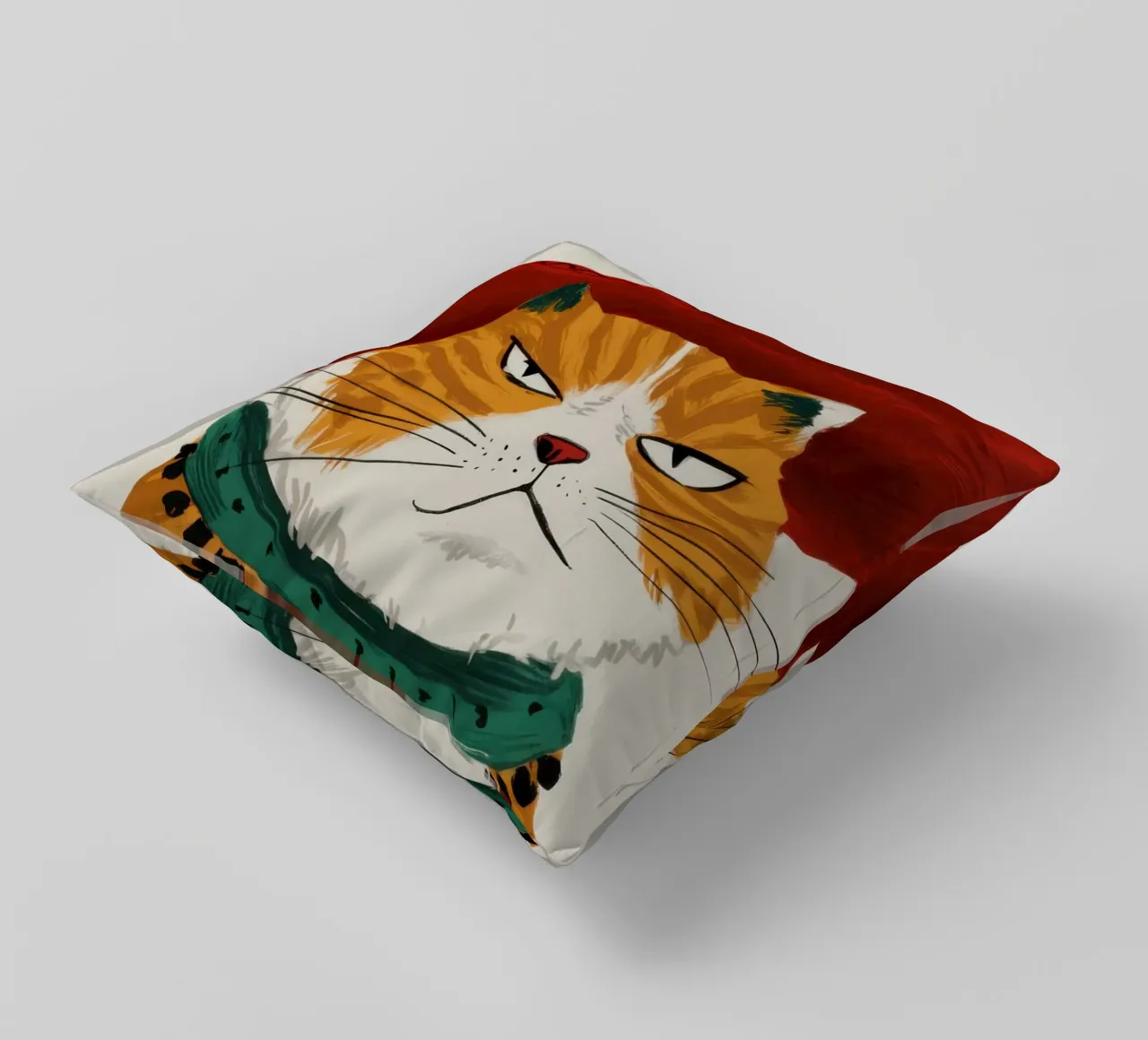 Cappello Cat Majesty cuscino da Bring Haven