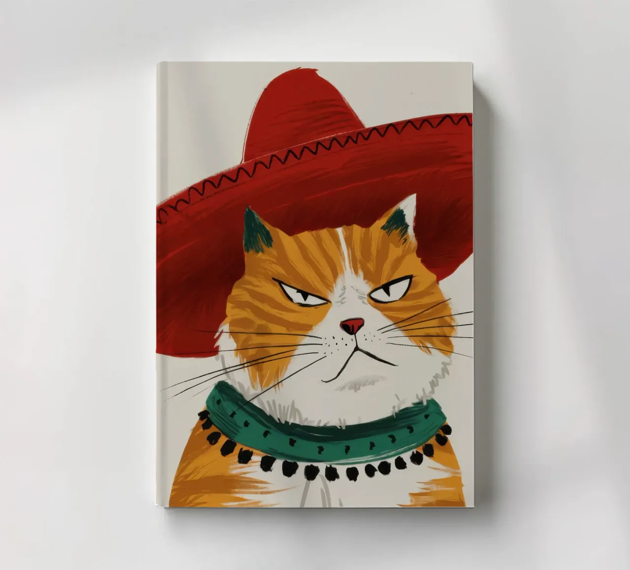 Kat Majesteit Muts notitieboek van Bring Haven