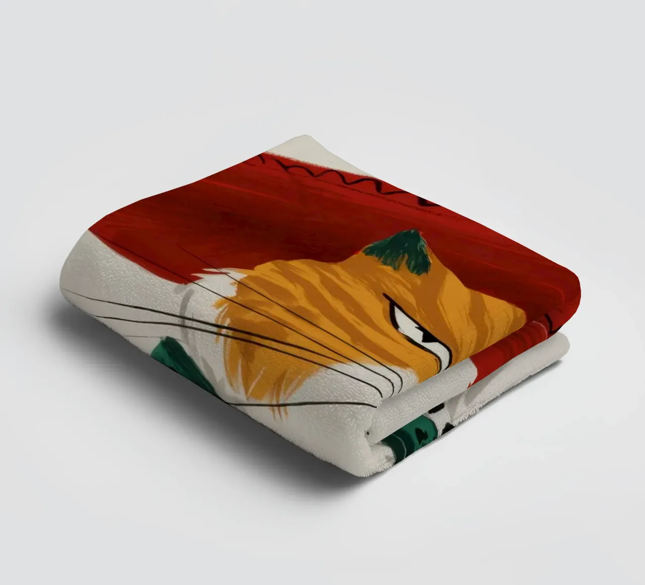 Cappello Cat Majesty asciugamano da bagno da Bring Haven