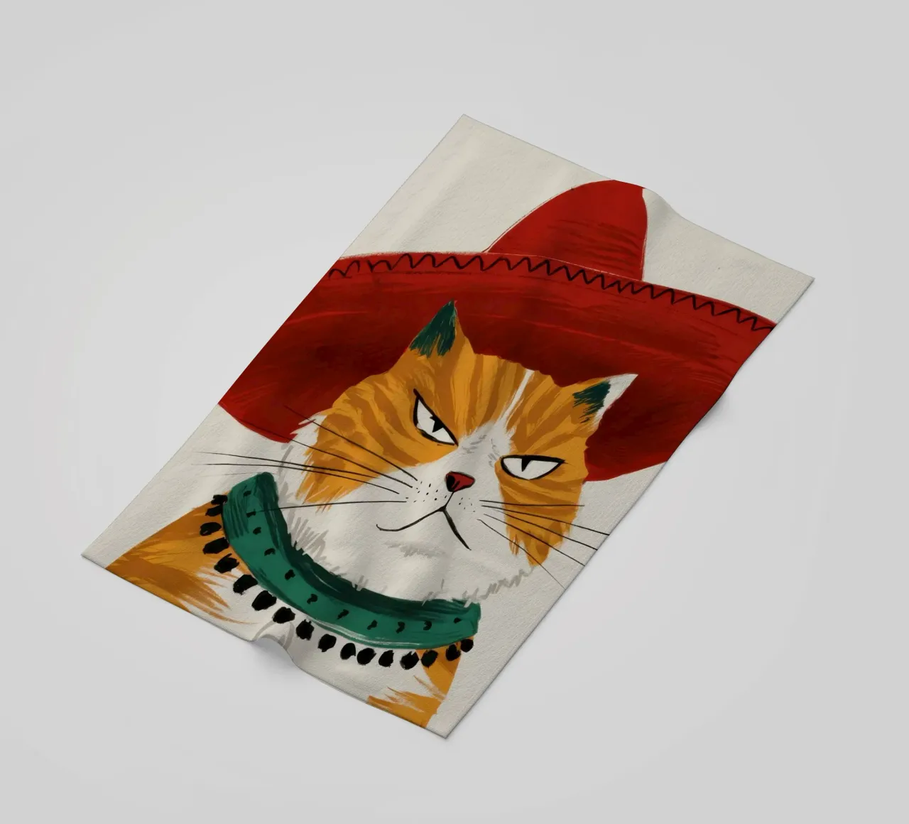 Cappello Cat Majesty telo mare da Bring Haven