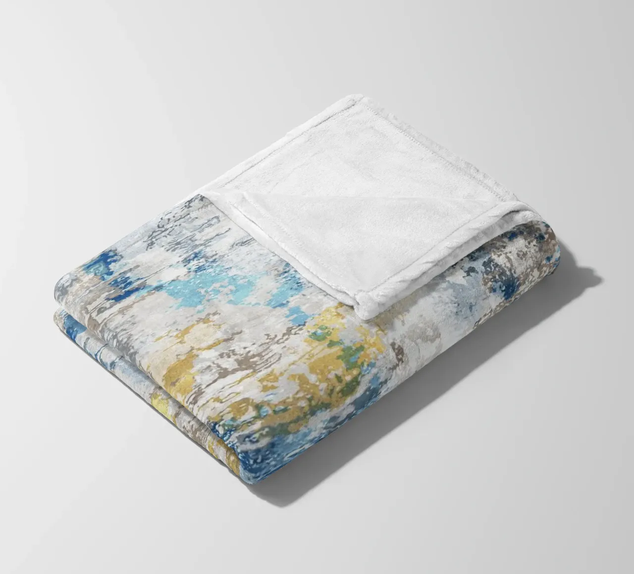 abstract art concrete wear coperta in pile da vintageshop