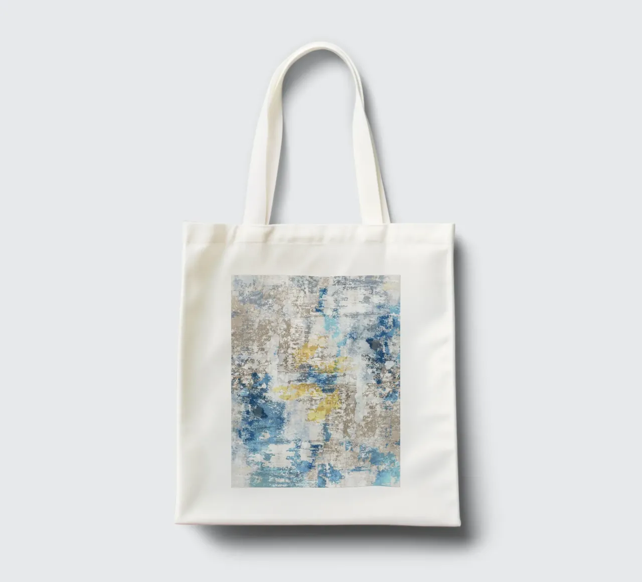 abstract art concrete wear tote bag by vintageshop