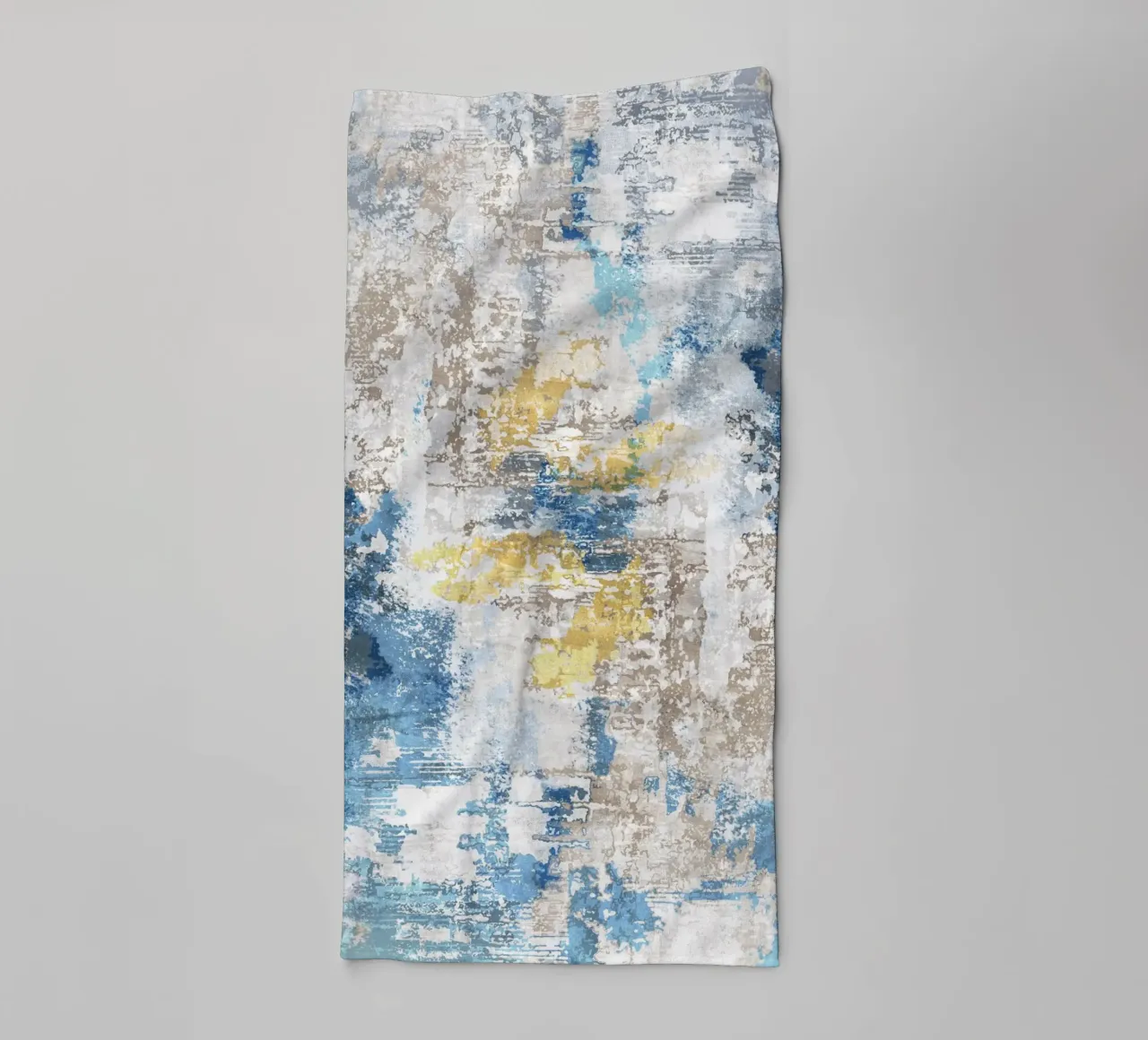 abstract art concrete wear towel by vintageshop