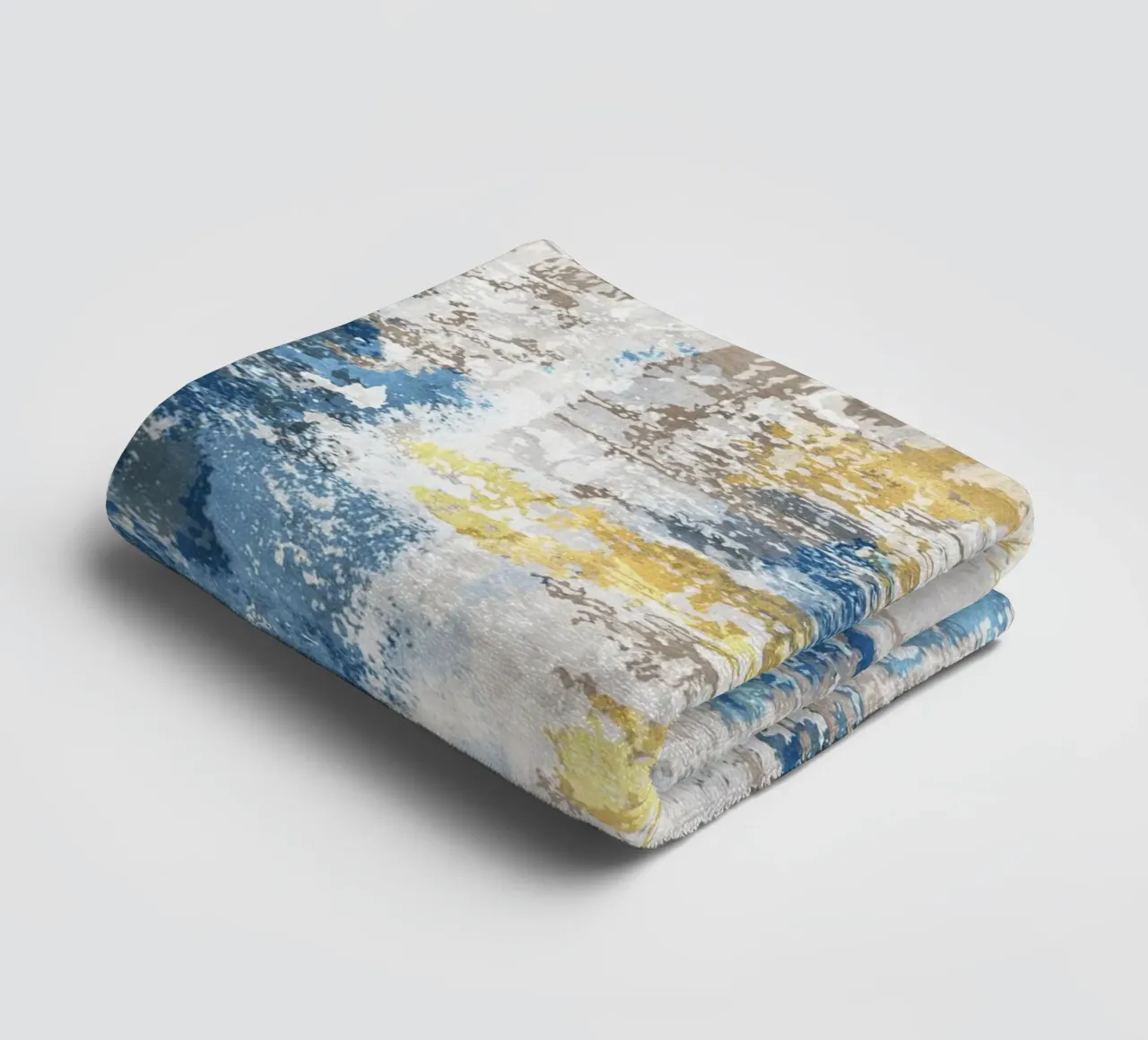 abstract art concrete wear towel by vintageshop