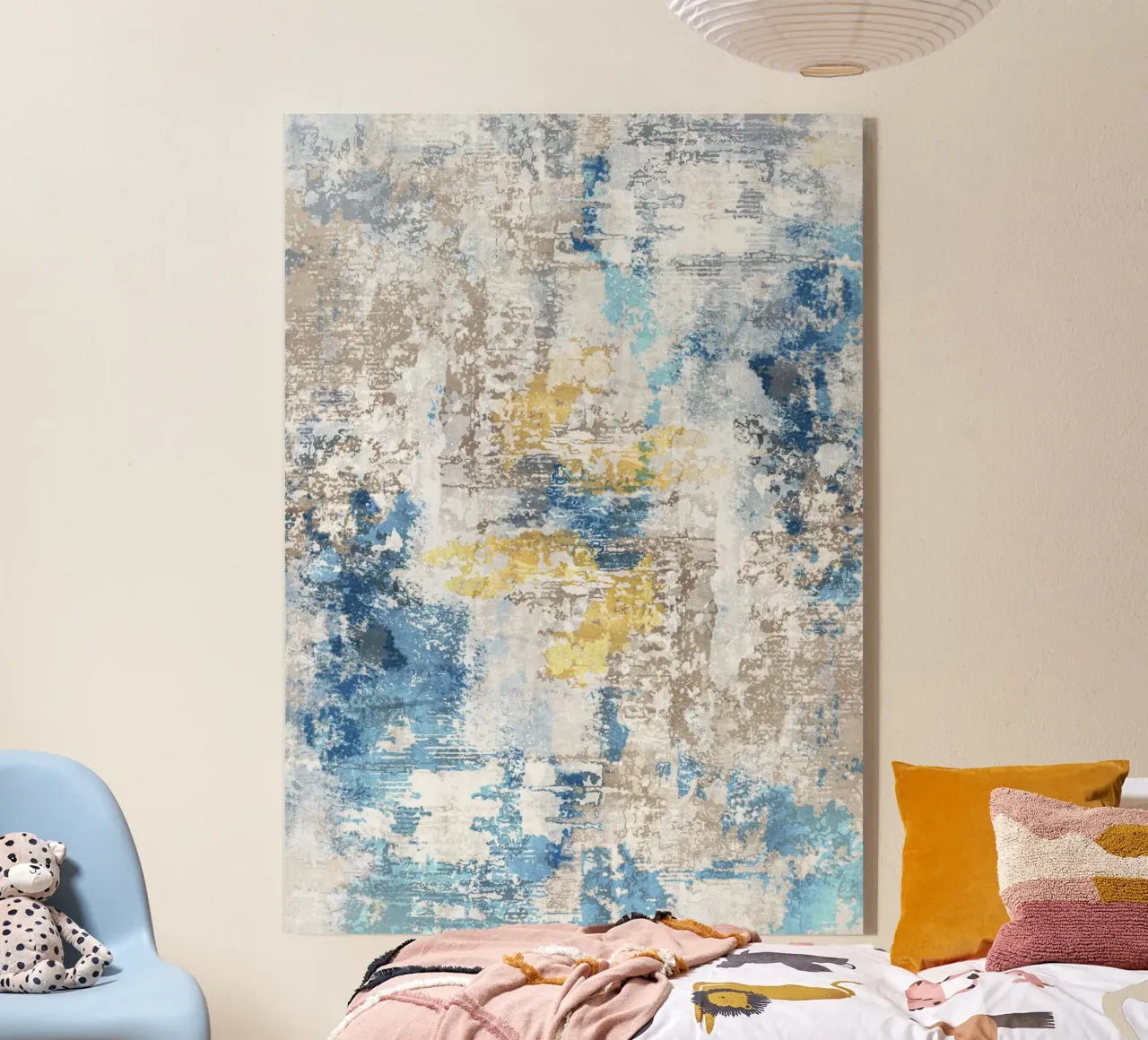 abstract art concrete wear acrylic glass by vintageshop