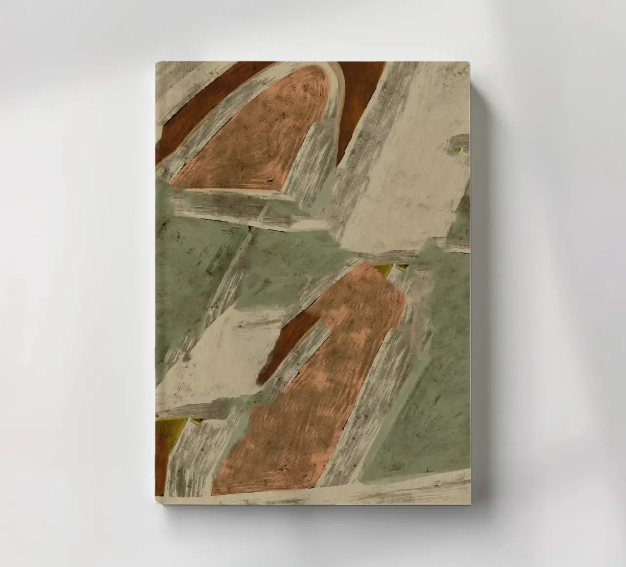 Shifted Fields No 2 notebook by treechild