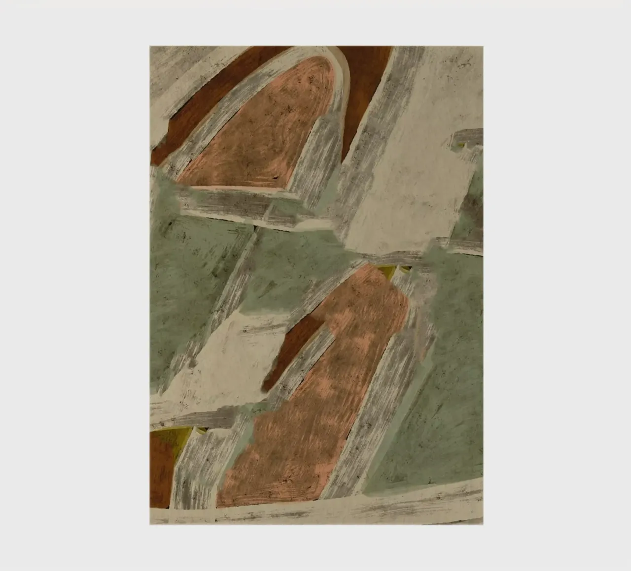 Shifted Fields No 2 notebook by treechild