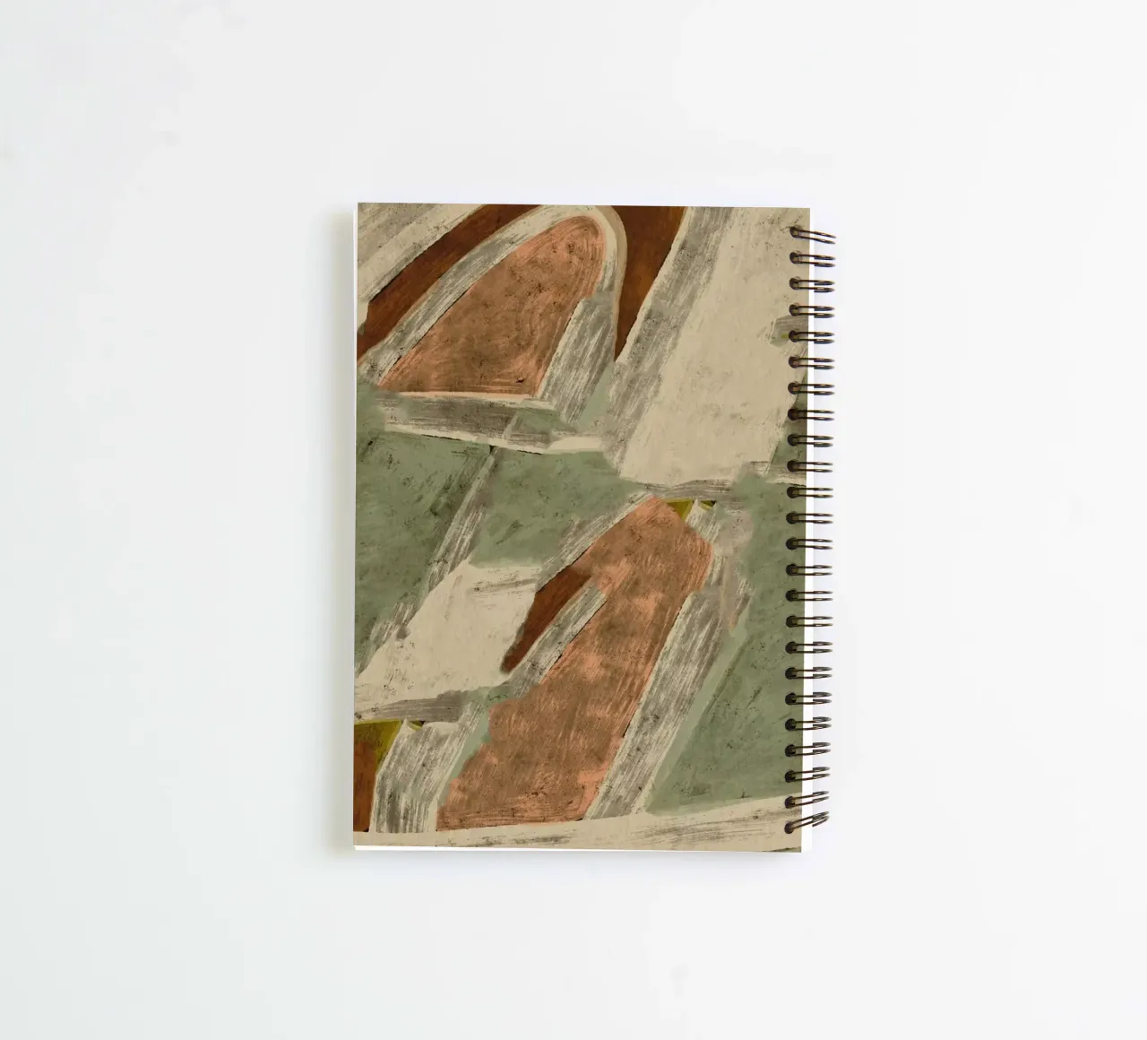 Shifted Fields No 2 spiral notebook by treechild