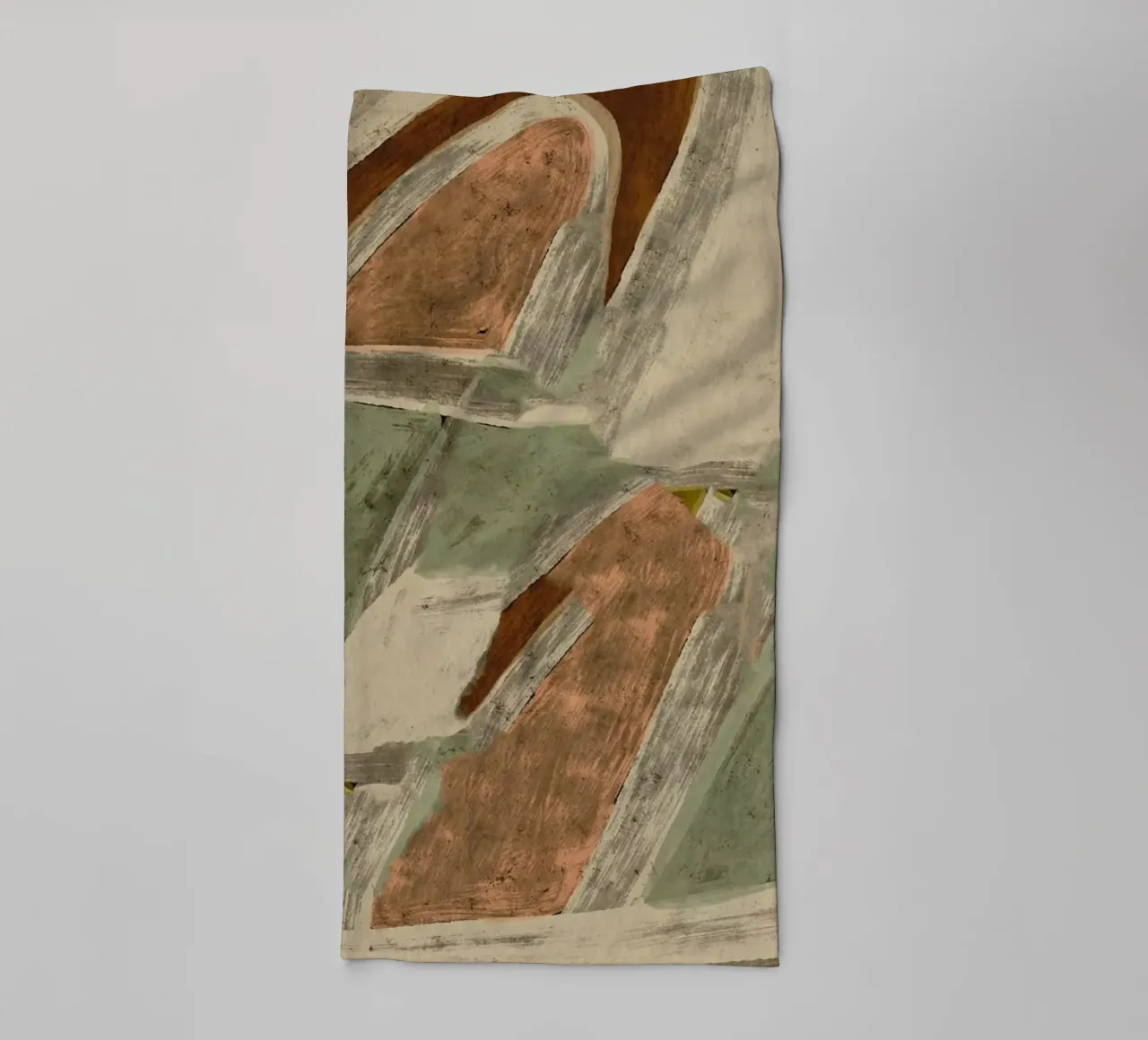 Shifted Fields No 2 asciugamano da bagno da treechild