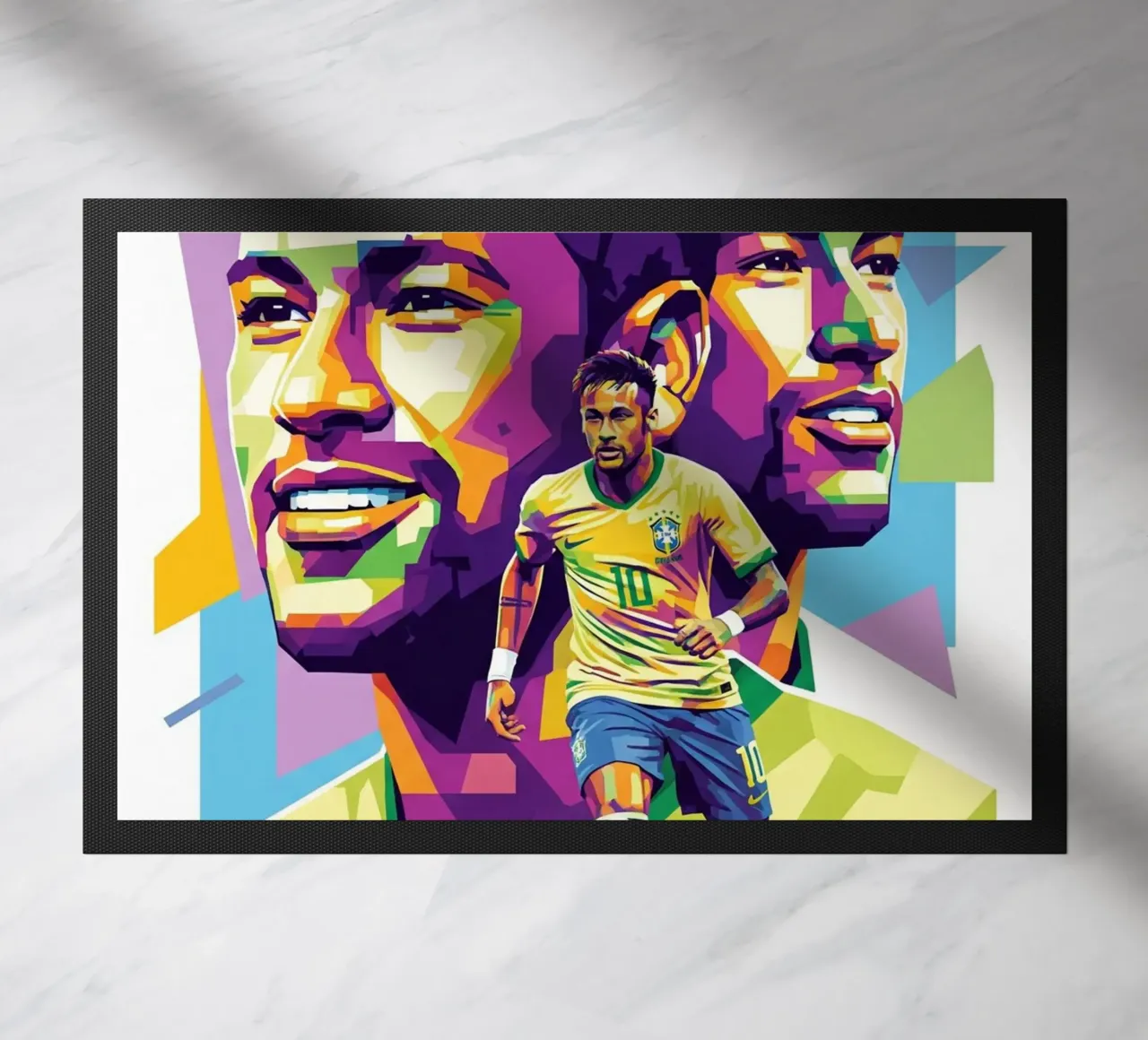 Neymar - WPAP art style (2) zerbino da Hantamrata