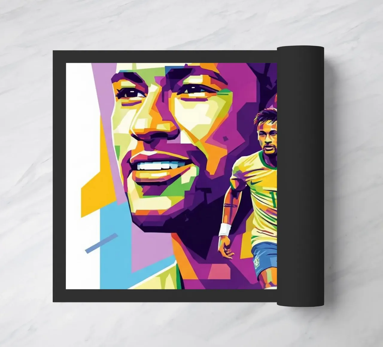 Neymar - WPAP art style (2) zerbino da Hantamrata
