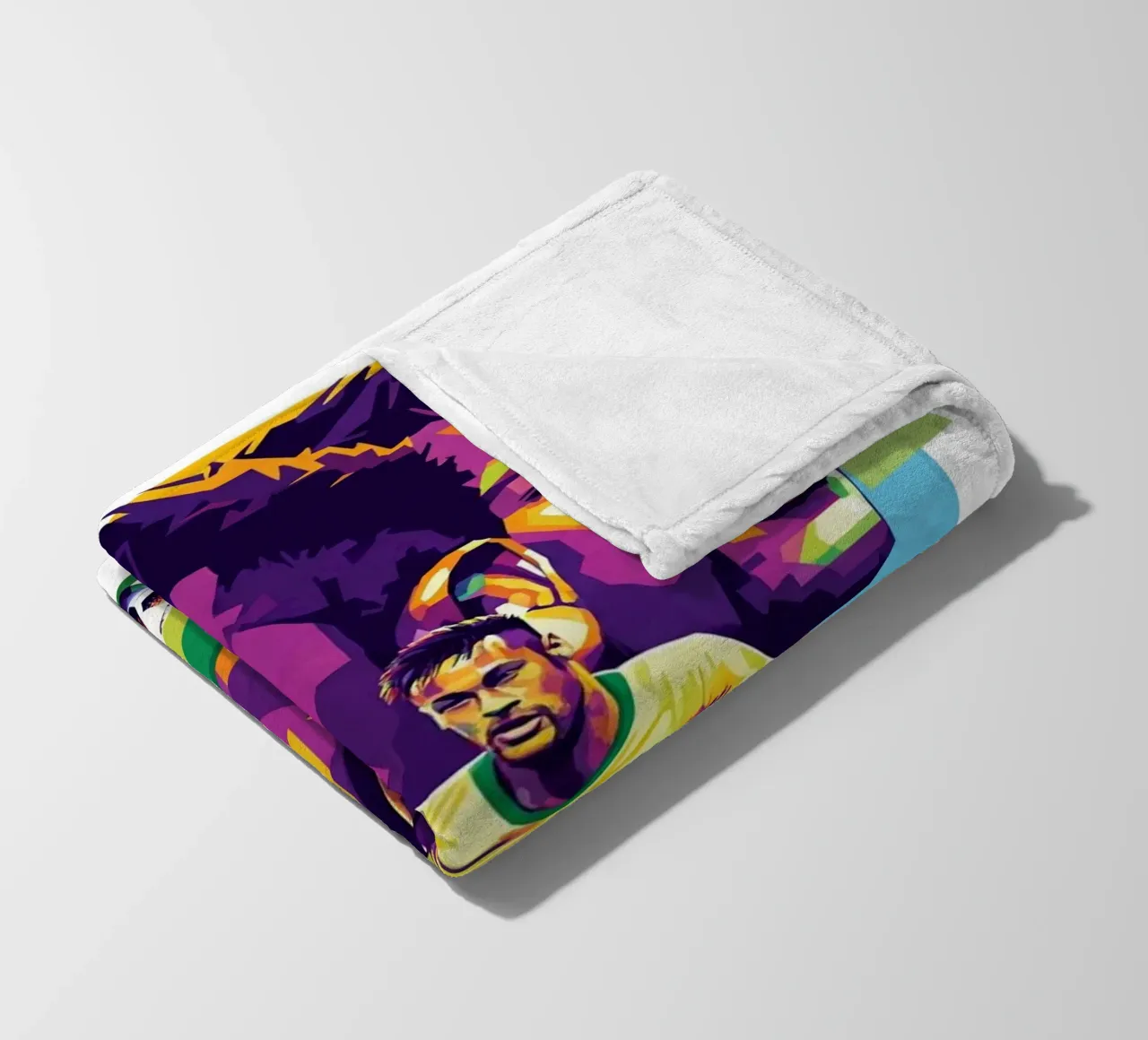 Neymar - WPAP art style (2) coperta in pile da Hantamrata