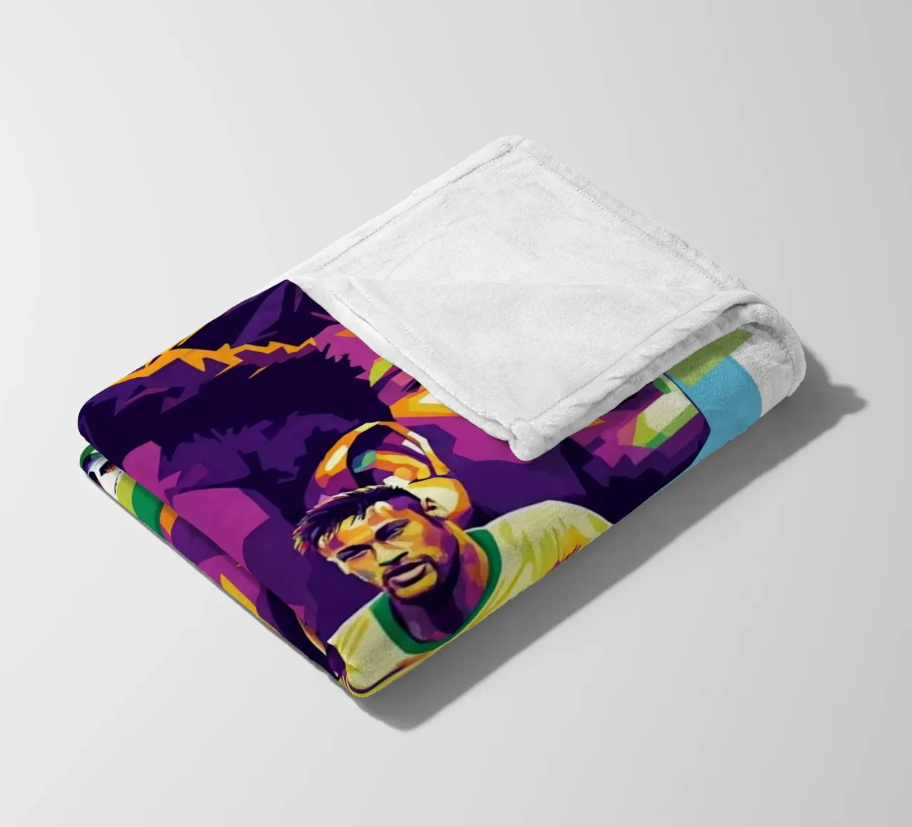 Neymar - WPAP art style (2) coperta in pile da Hantamrata