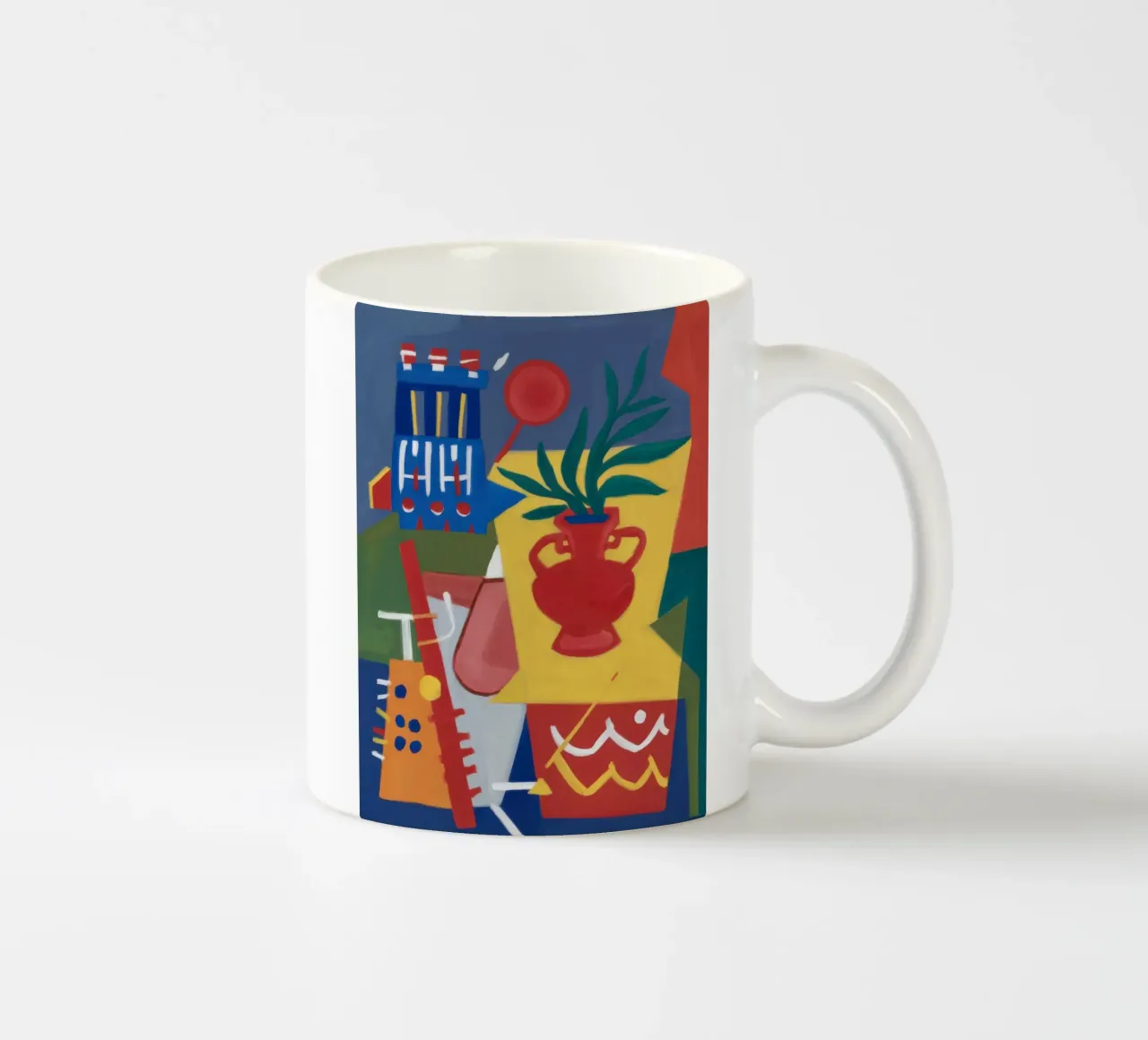 Bohemian Still Life ceramic mug by Bring Haven