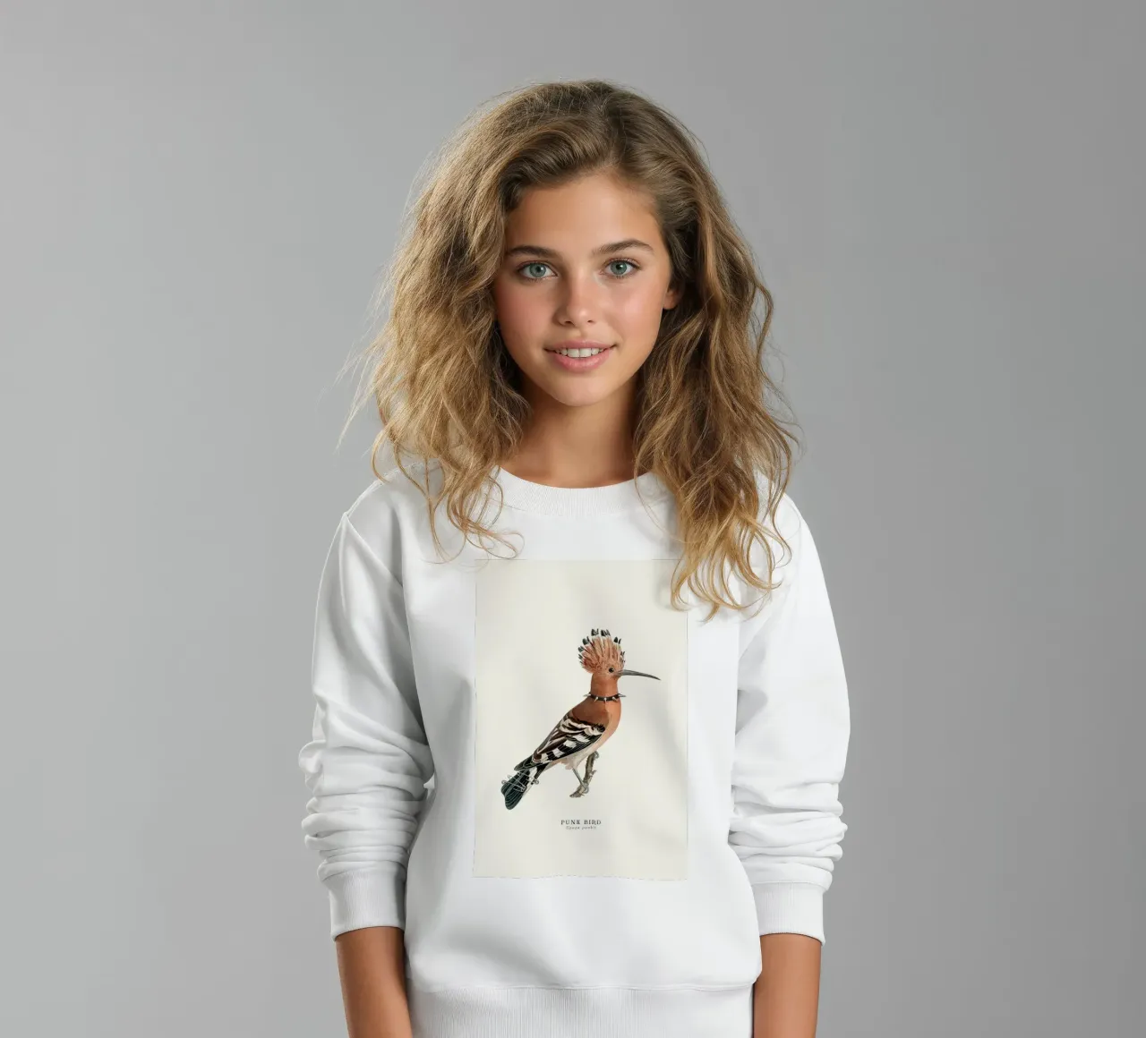Punk Bird - Jonas Loose felpa bambino da shaw post