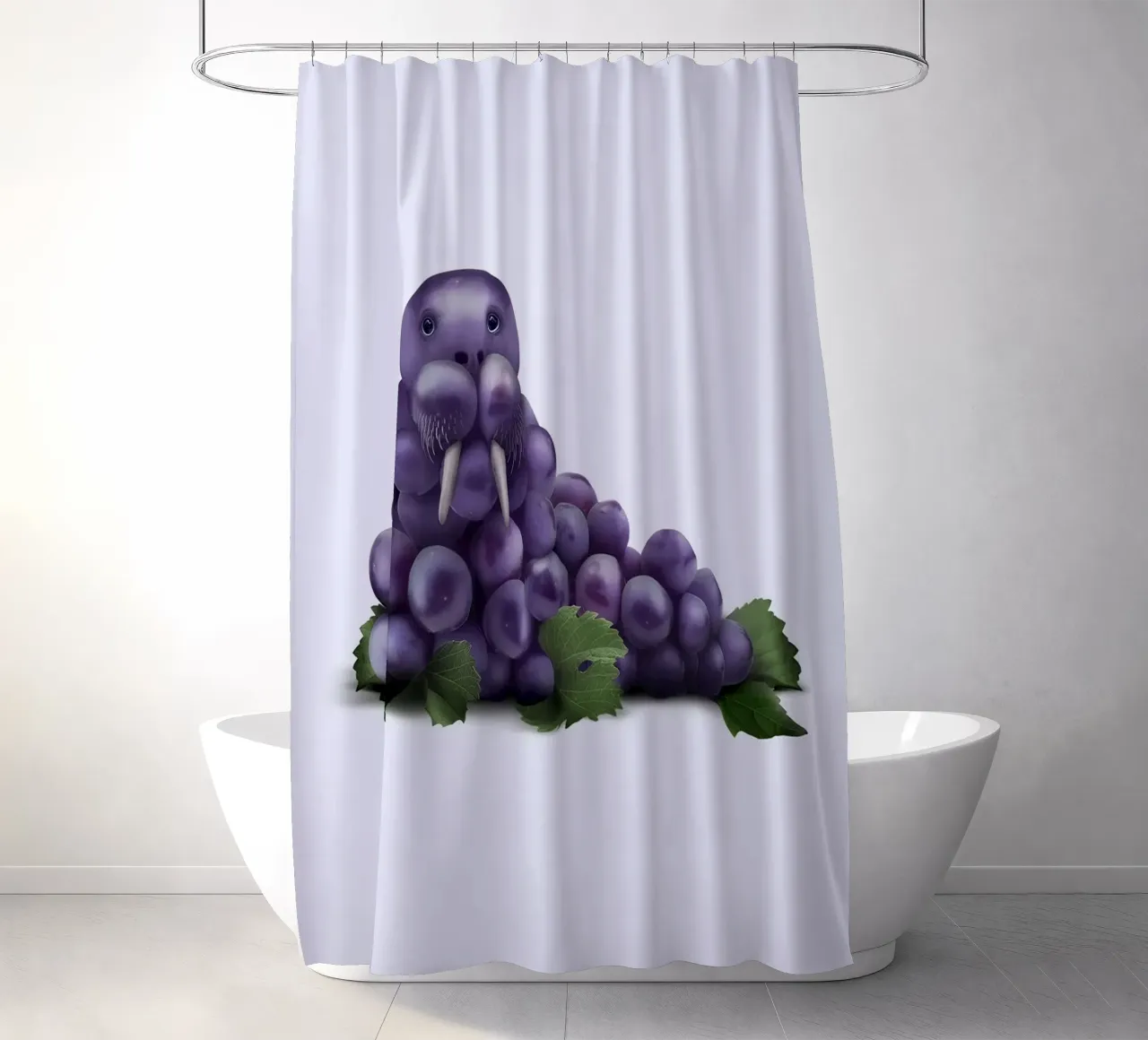 Walgrape - Jonas Loose tenda da doccia da shaw post