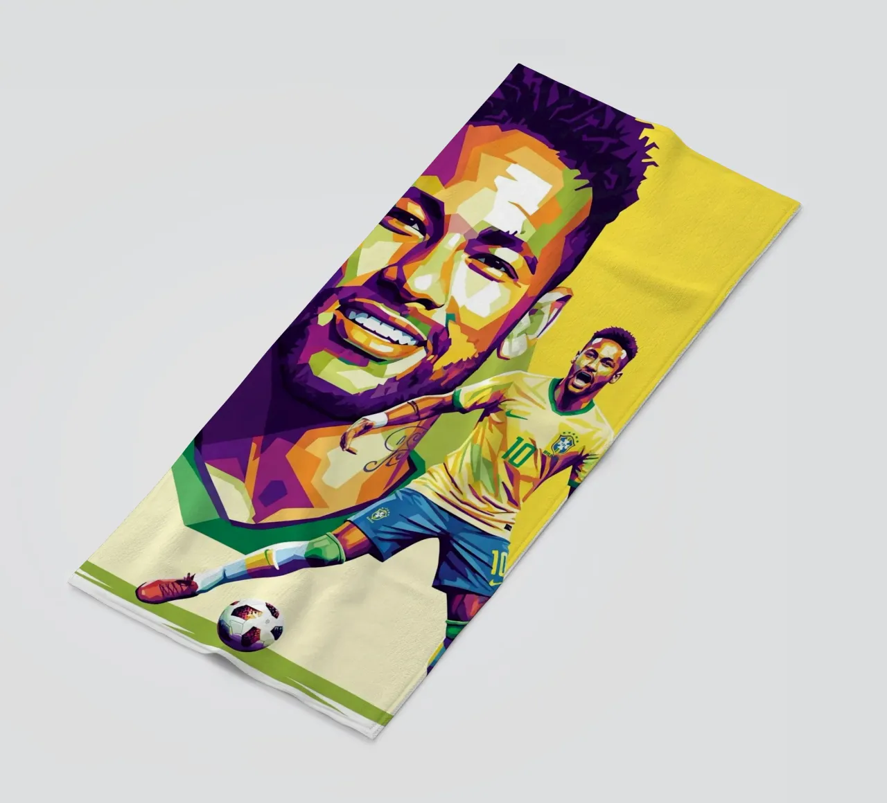 Neymar - WPAP art style (3) telo mare da Hantamrata