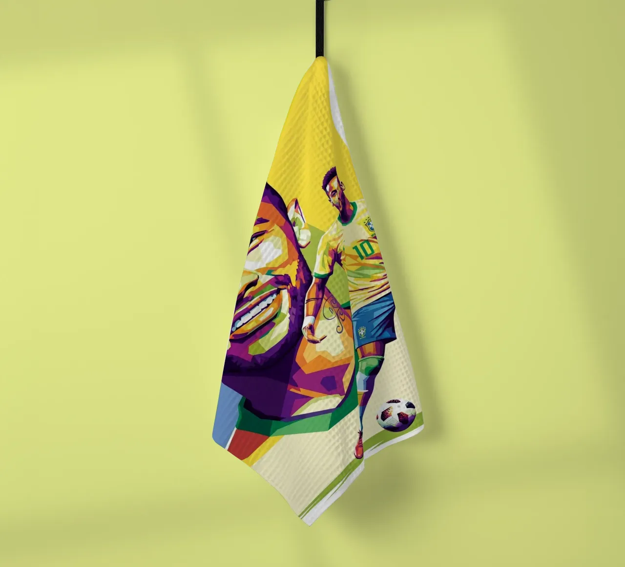 Neymar - WPAP art style (3) canovaccio da cucina da Hantamrata