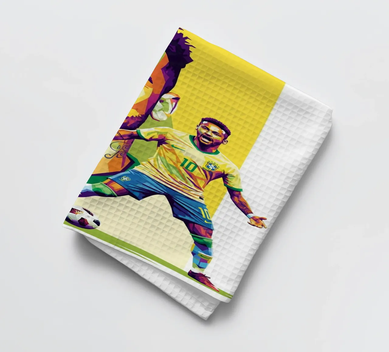 Neymar - WPAP art style (3) canovaccio da cucina da Hantamrata