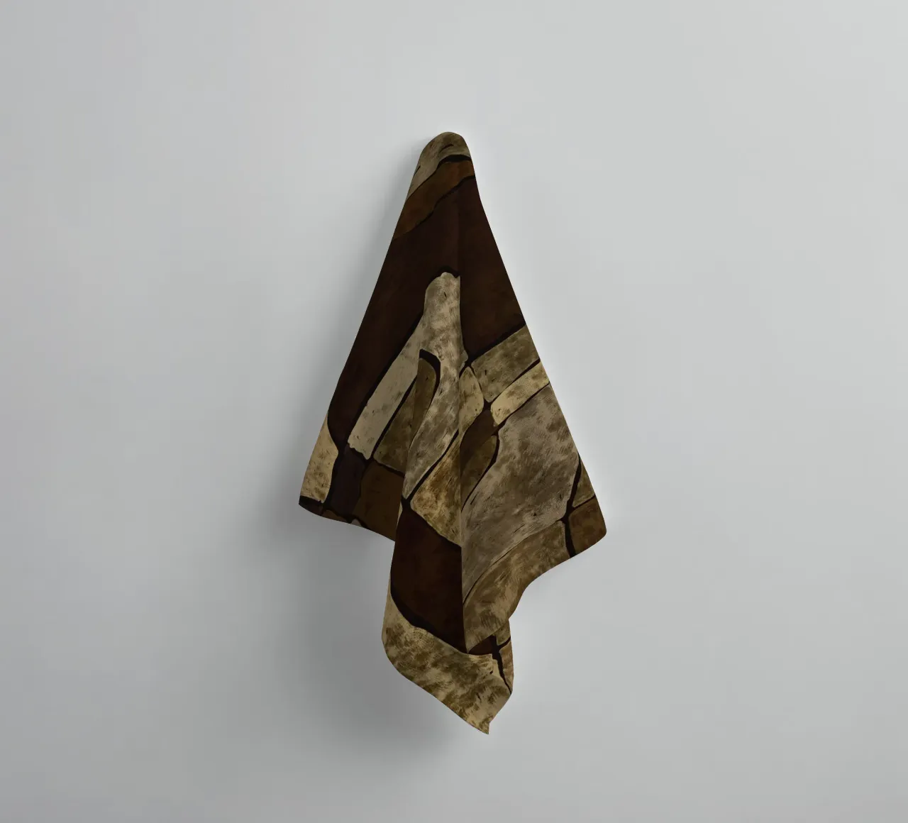 Woody Pieces No 1 towel by treechild
