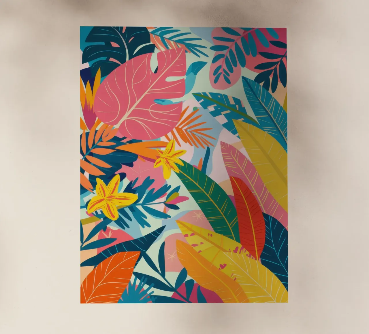 Sogno cromatico tropicale pellicola backlit da Bring Haven