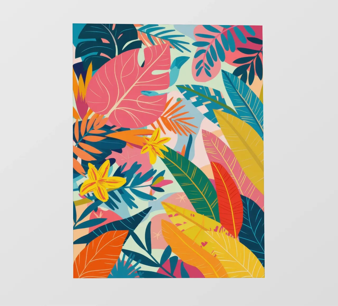 Sogno cromatico tropicale pellicola backlit da Bring Haven