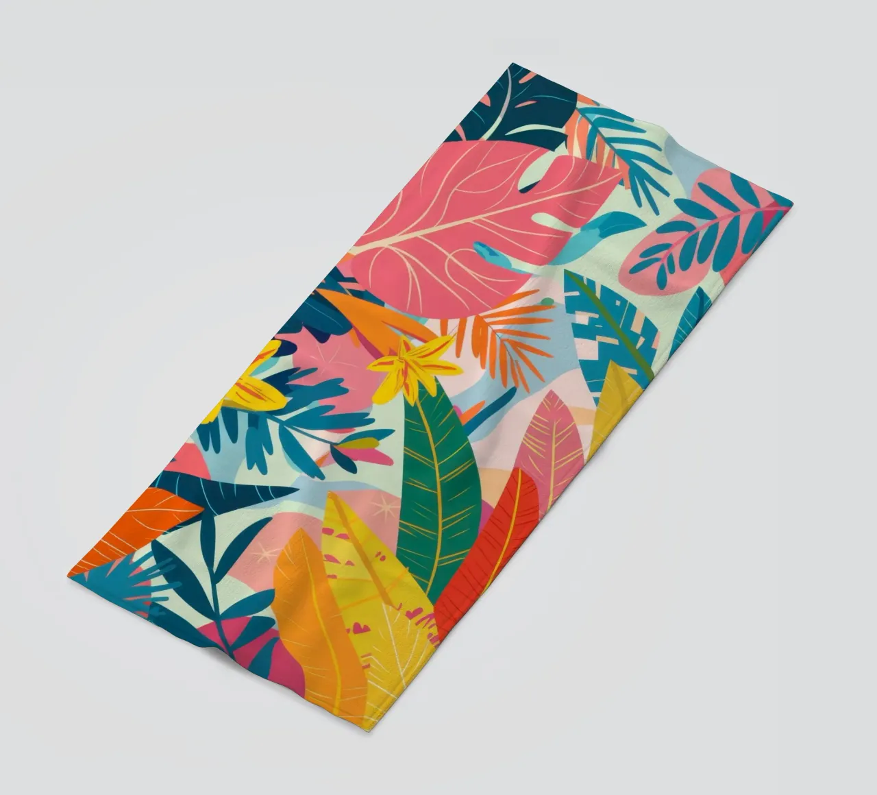 Sogno cromatico tropicale telo mare da Bring Haven