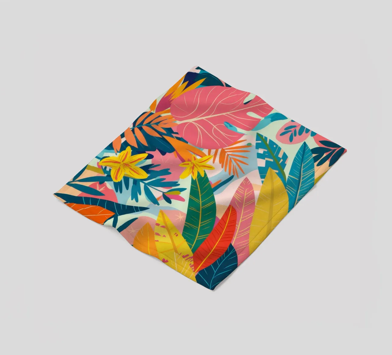Sogno cromatico tropicale coperta in pile da Bring Haven