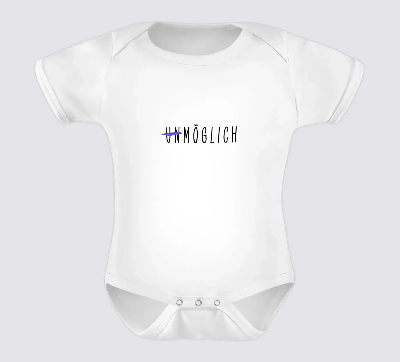 Impossible body neonato maniche corte da Gift Ideas