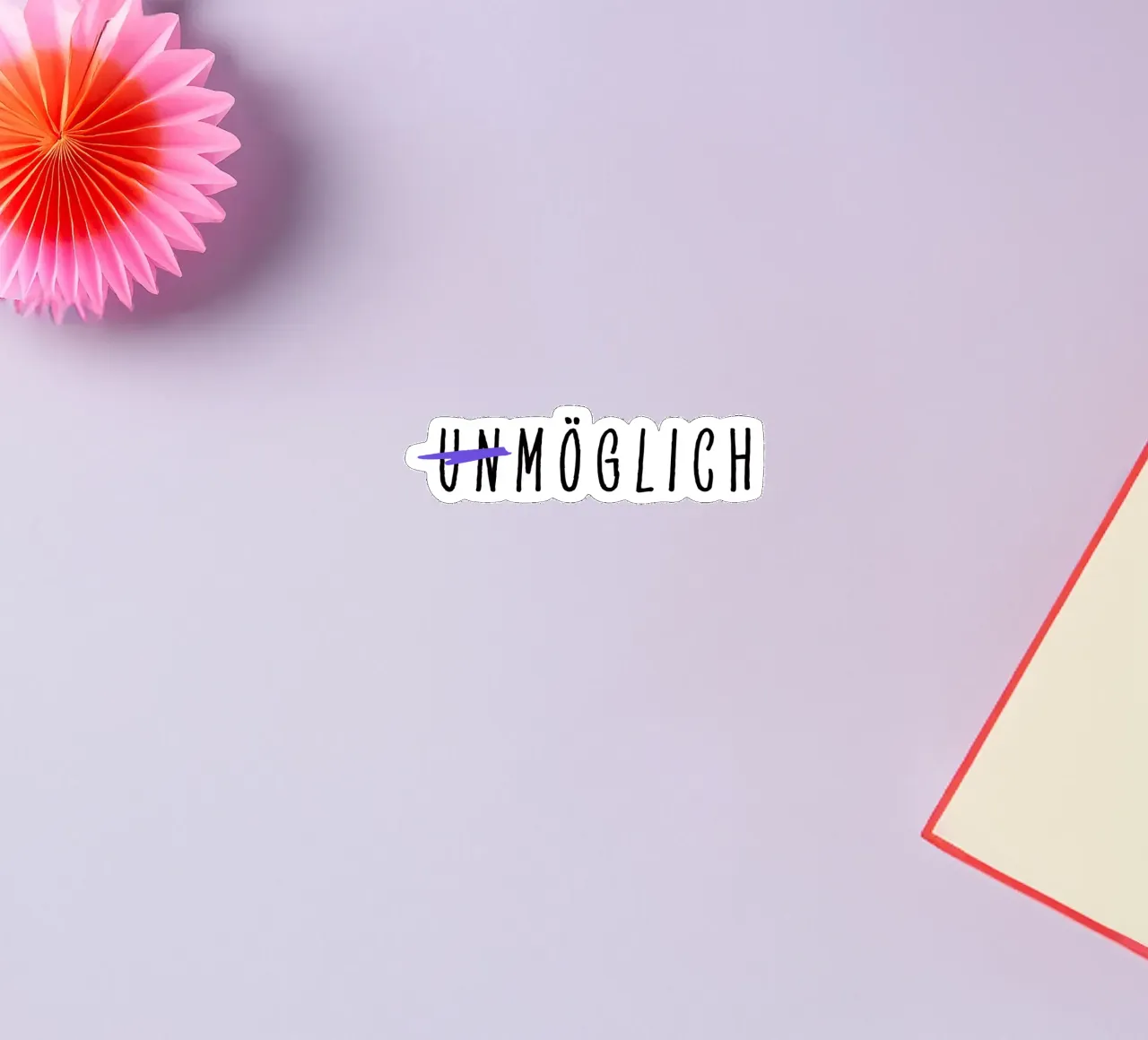 Impossible sticker by Gift Ideas