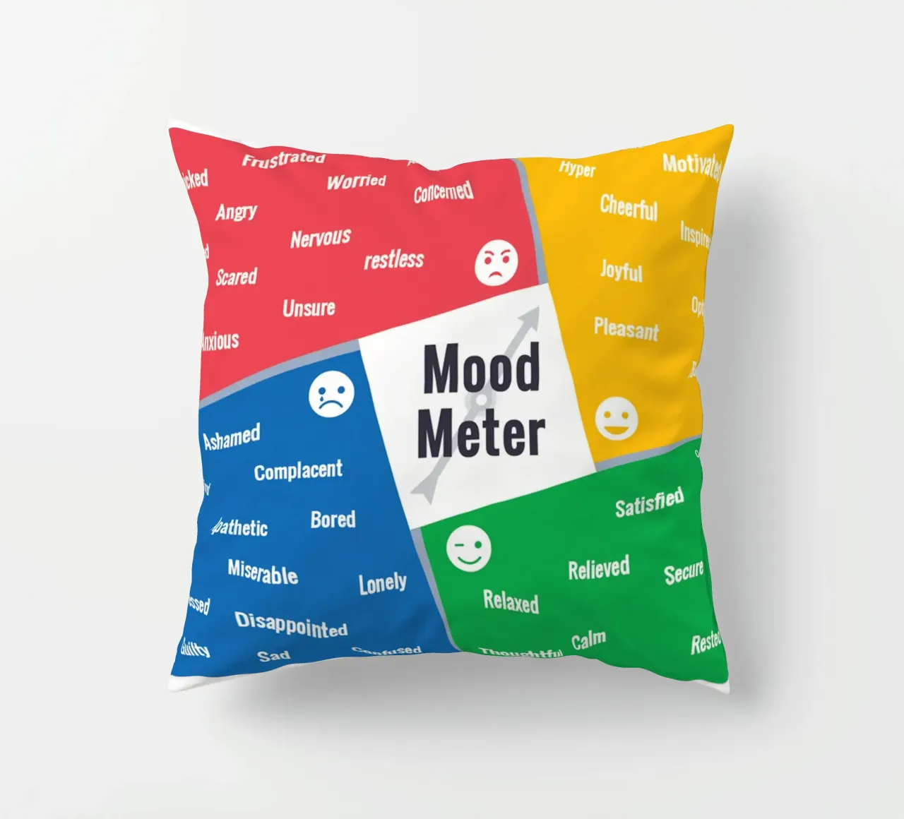 Mood Meter Paesaggio cuscino da Monikaprint