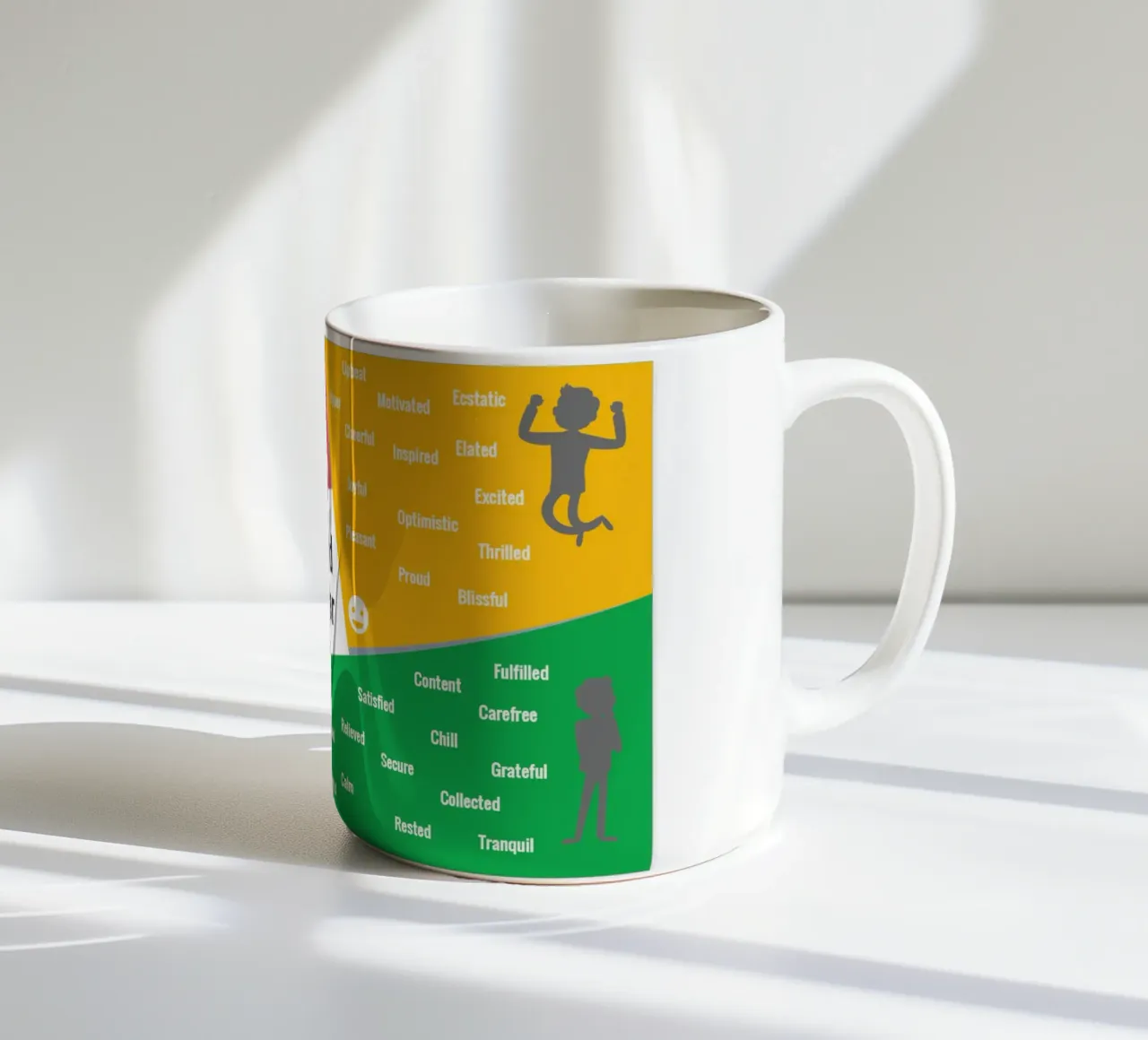 Mood Meter Paesaggio tazza in ceramica da Monikaprint