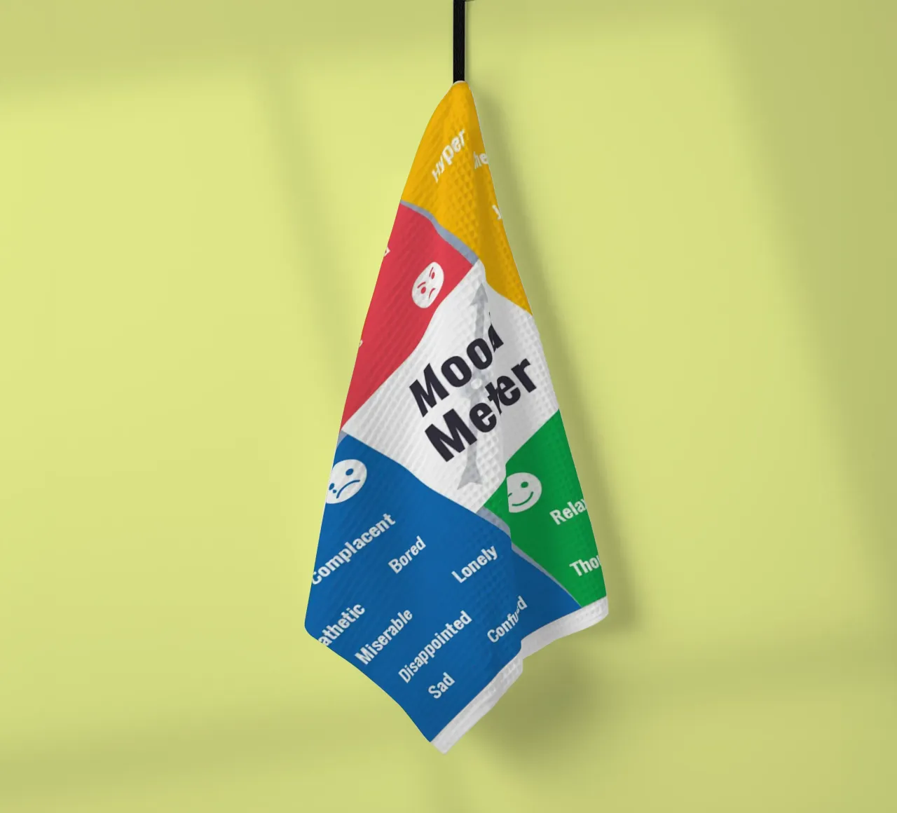 Mood Meter Landscape tea towel by Monikaprint