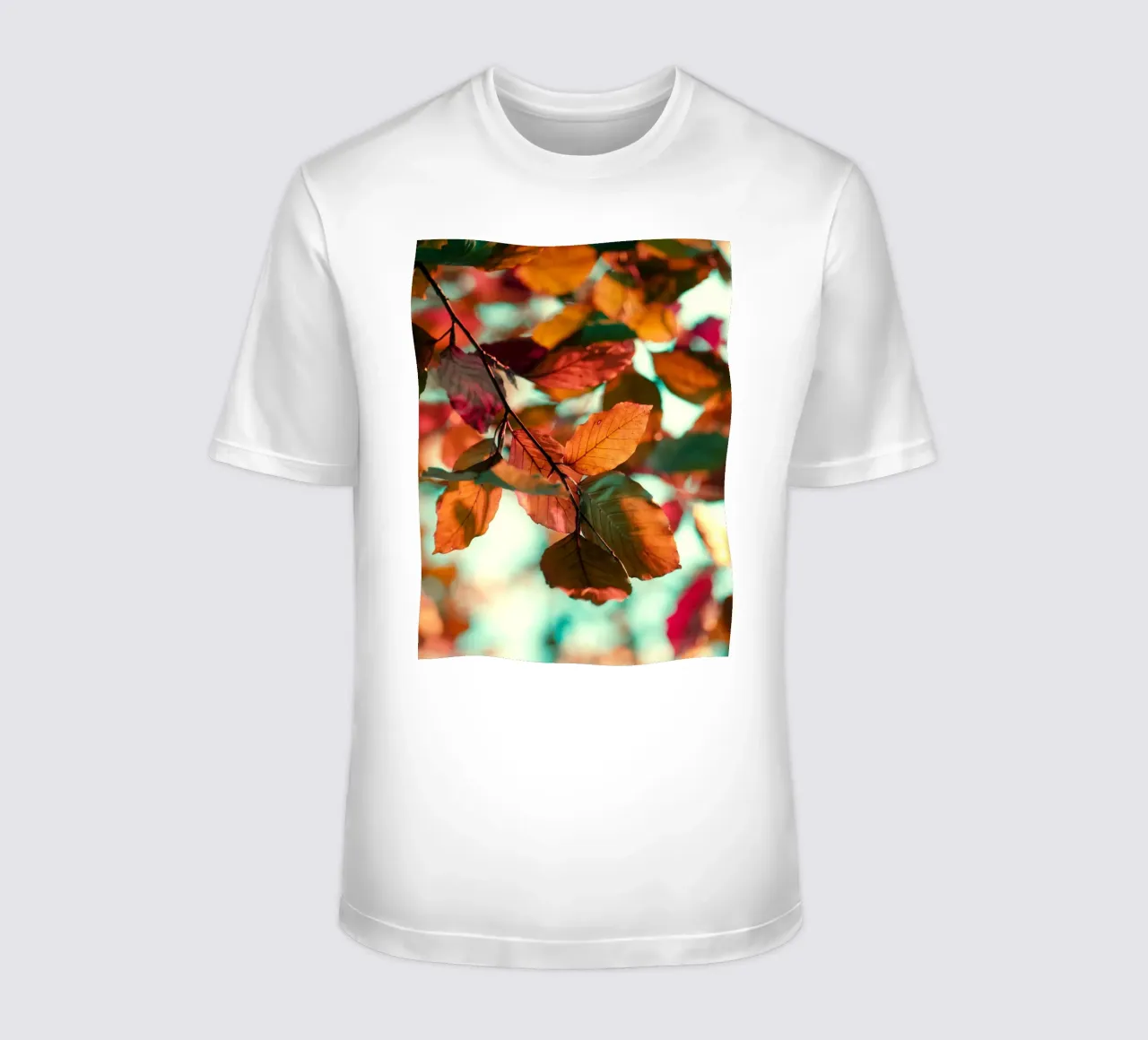 foglie d'autunno fogliame t-shirt da Earthly Visions