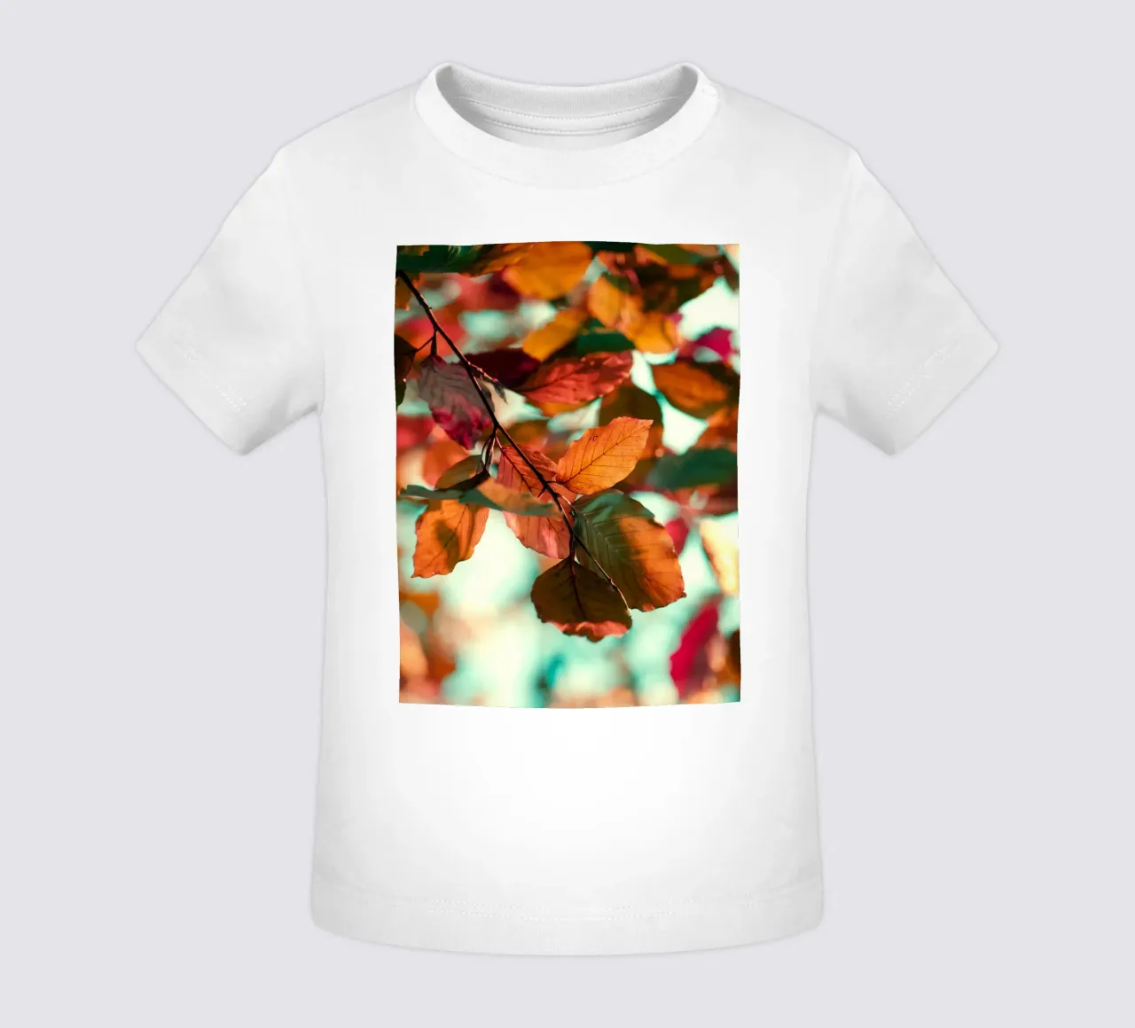 foglie d'autunno fogliame maglietta neonato da Earthly Visions
