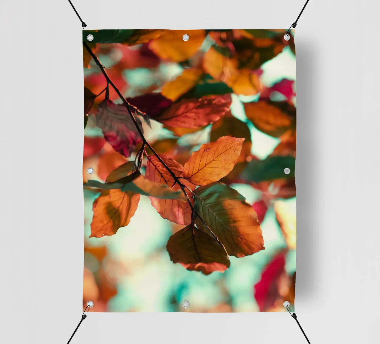 foglie d'autunno fogliame telo in pvc da Earthly Visions