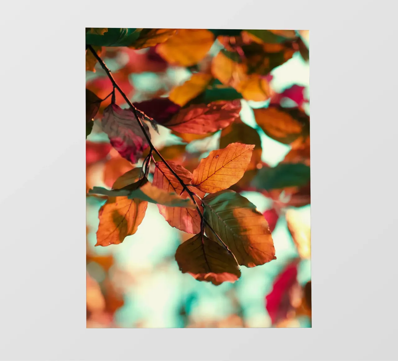 foglie d'autunno fogliame telo in pvc da Earthly Visions