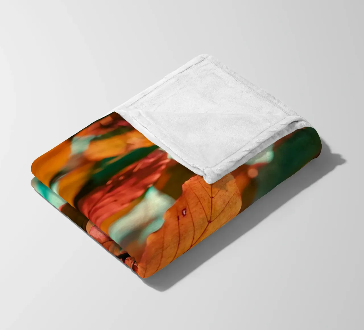 foglie d'autunno fogliame coperta in pile da Earthly Visions
