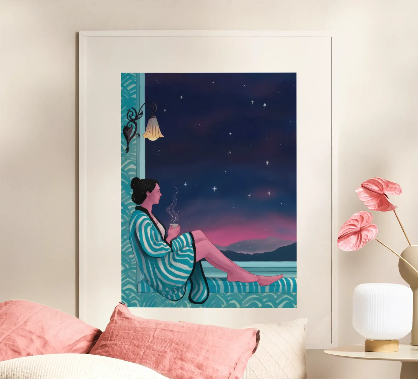 Celestial Window Dreamer poster by Bring Haven