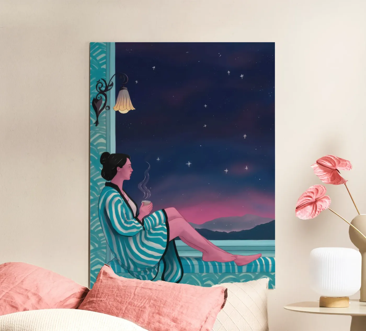 Celestial Window Dreamer poster by Bring Haven