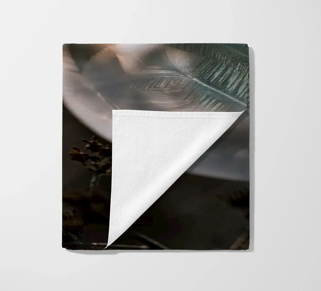 piume a bolle d'aria telo mare da Earthly Visions